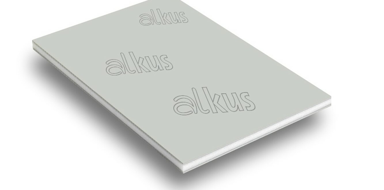 alkualkus® Schalungsplatte mit Aluminiumverstärkung alkus® Schalungsplatte mit Aluminiumverstärkung. | © alkus AG / Jens Ellensohn