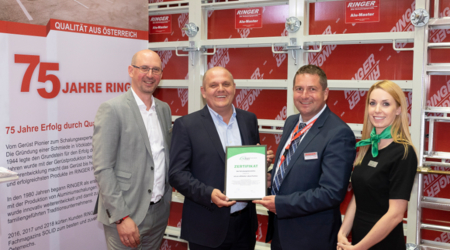 Ringer GmbH: Herr Markus Ringer, Vertriebsleitung; Herr Thomas Ringer, Exportleitung
