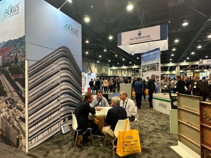 alkus auf der World of Concrete 2024 in Las Vegas | © alkus AG
