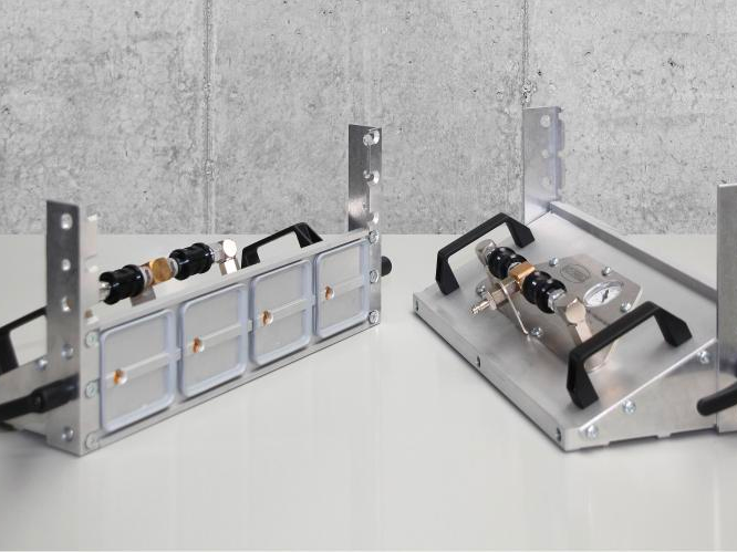 Vacuum angle clamping device