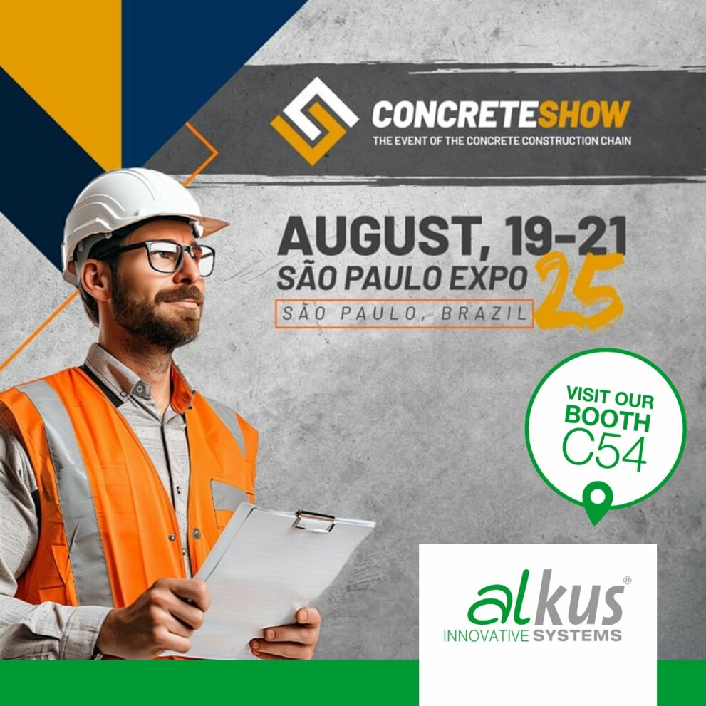 alkus Concrete Show Brazil 2025